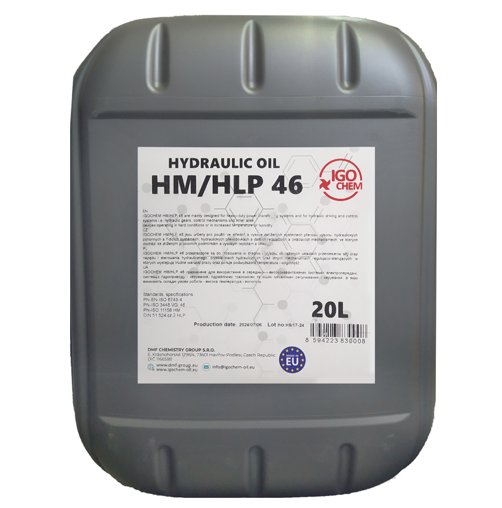Гідравлічна олива IGOCHEM Hydraulic HM/HLP 46